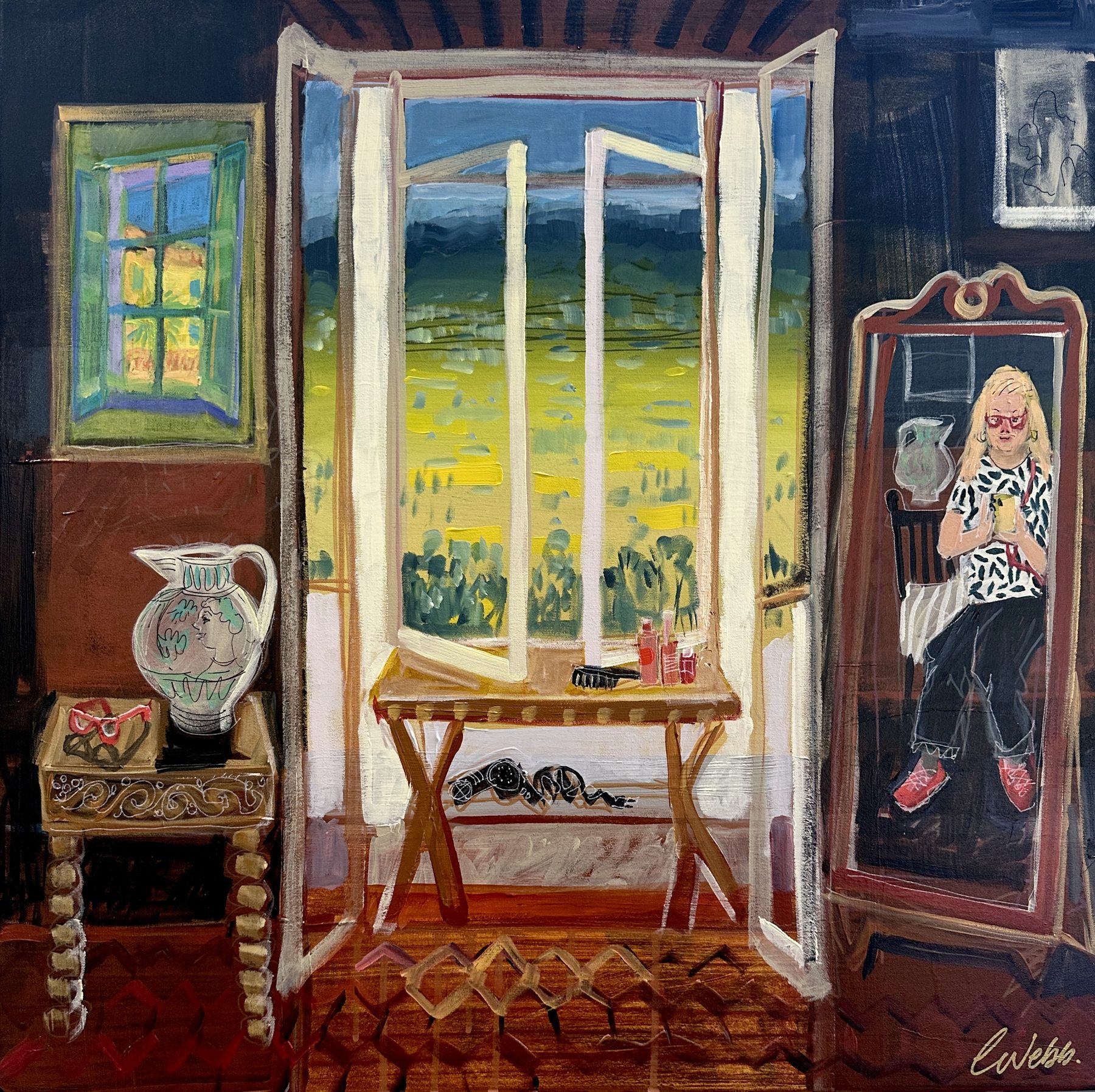 Citerna Memories, a work by Christine Webb