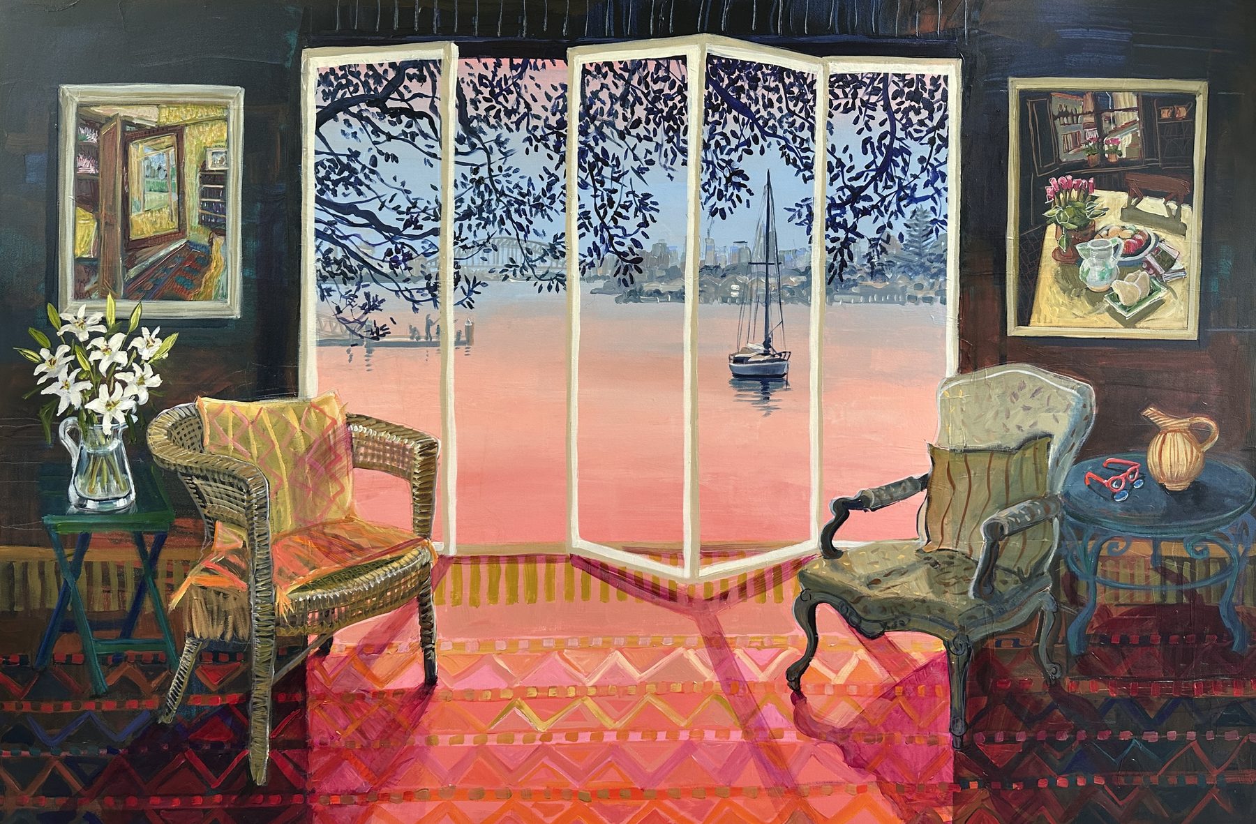 Sweet Retreat, a work by Christine Webb