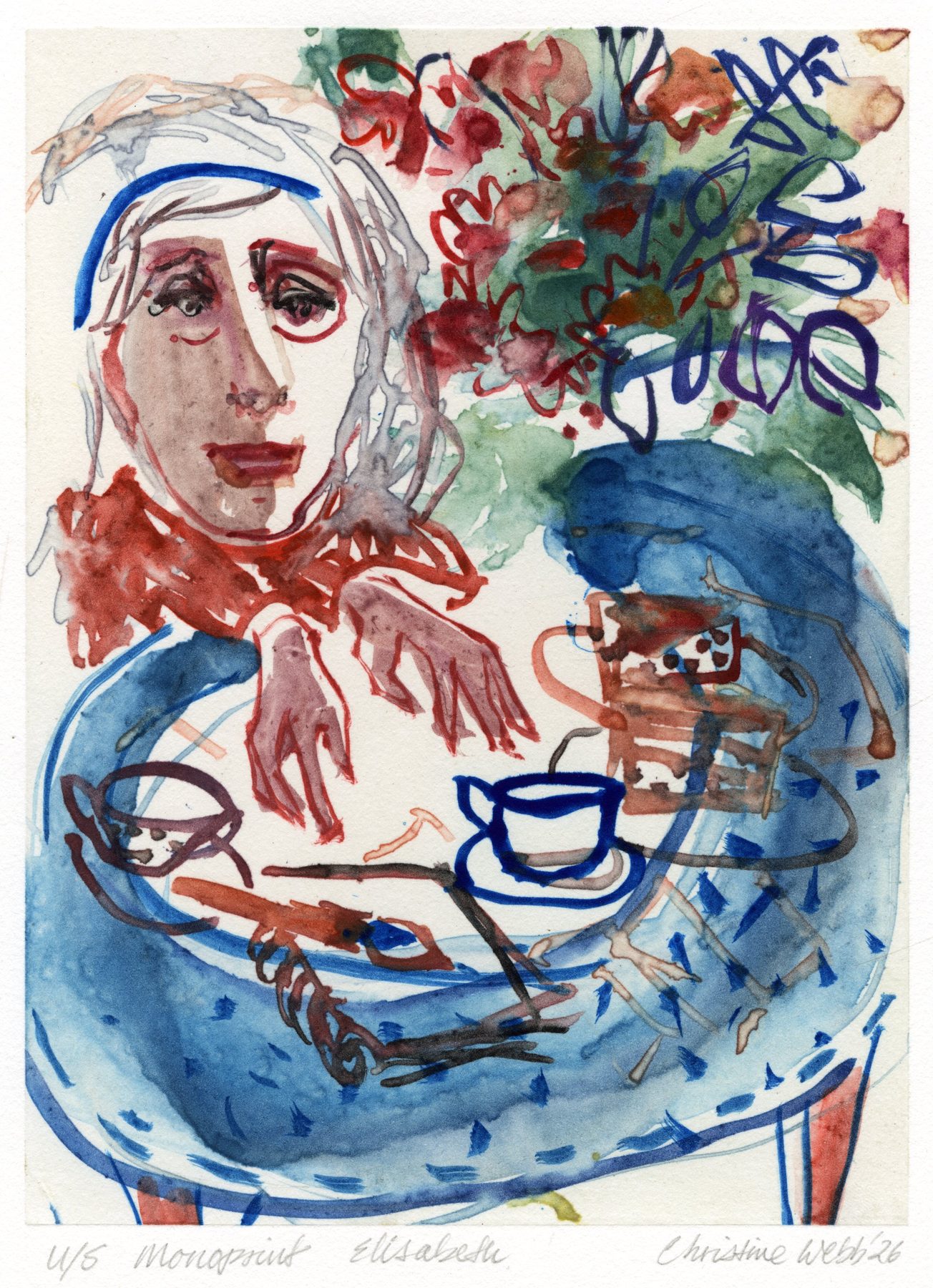 Elisabeth's Hand, a work by Christine Webb